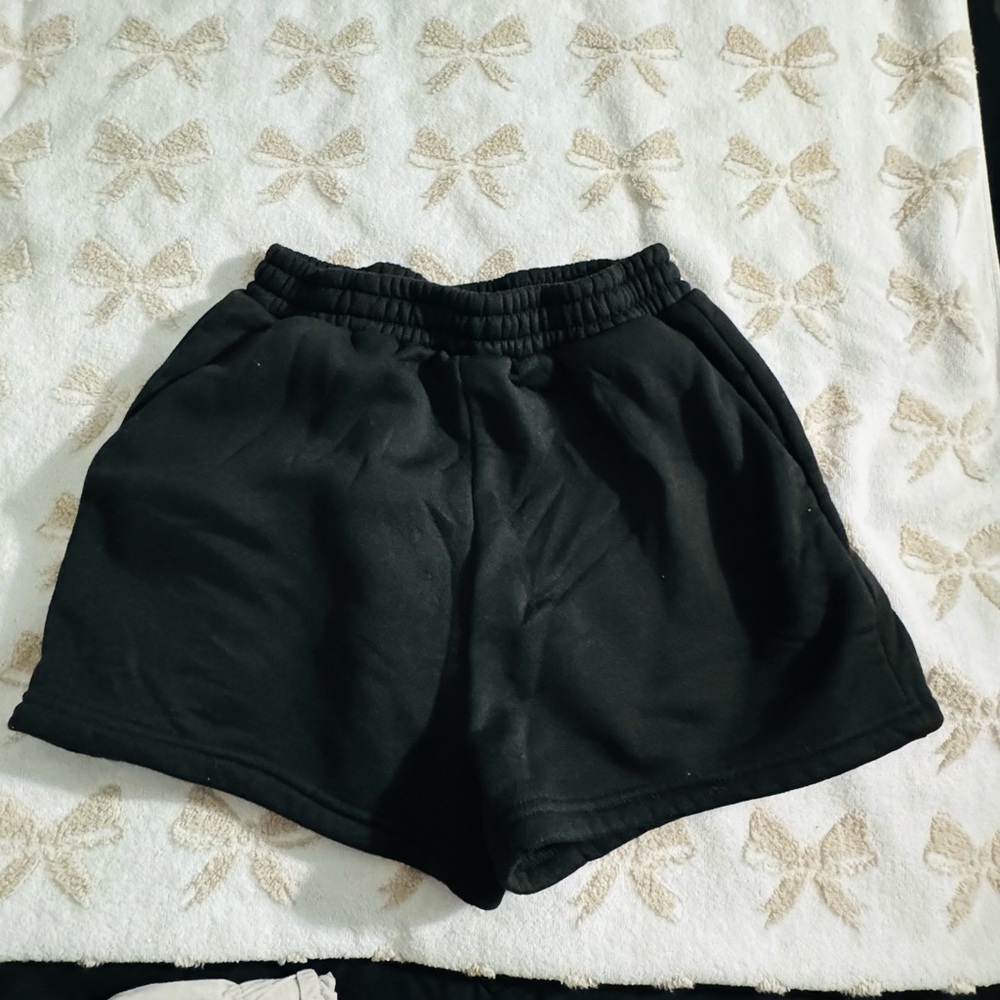 SHEIN Black Athletic Shorts